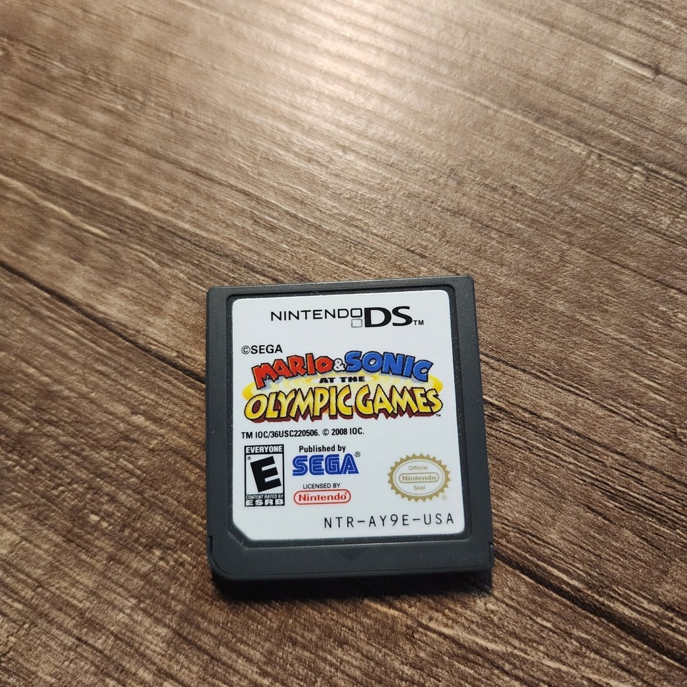Nintendo DS Mario‎ And Sonic Olympic Games Cartridge Only